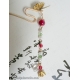 Curved Golden Chrysanthemum Fan Hair Stick