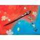 Handpainted Inner-painting Bamboo Glass Bead Chinese Hair Stick