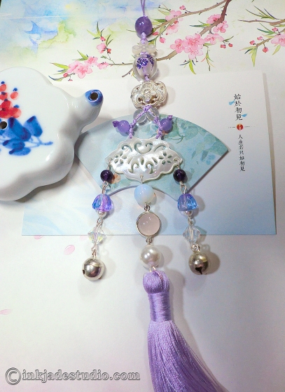 Purple Chinese Tassel 2 Purple Chinese Tassel 2