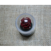 Mini Needle Felted Rose Under Glass Dome rose3.jpg