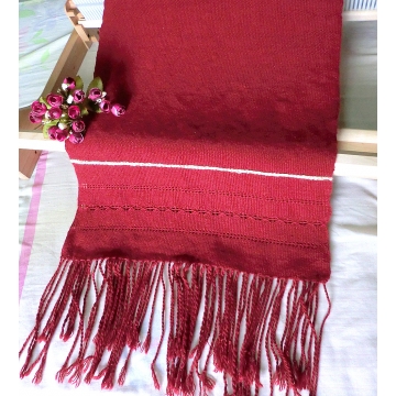 Cashmere Wrap With Handspun Muga Silk