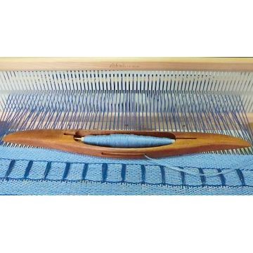 Weaving Merino Silk Wrap 