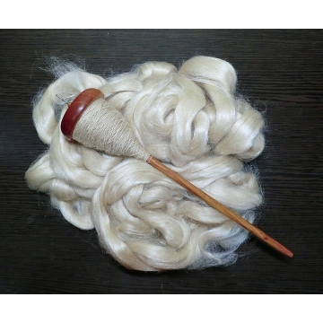 Spinning Muga Silk